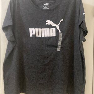 Puma Dark Gray Short Sleeve Tee
